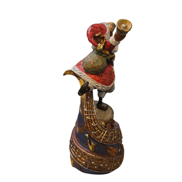 Hallmark 2008 Collector’s Choice Musical Santa Figurine | Plays “Deck the Halls” - Picture 5 of 6